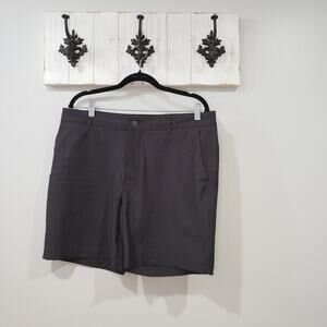 Faherty All Day Shorts 7” Mountain Coal Dark Gray Size 35
